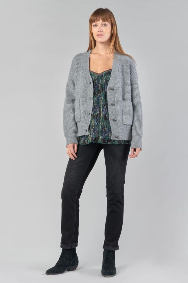 Cardigan Huna in grau