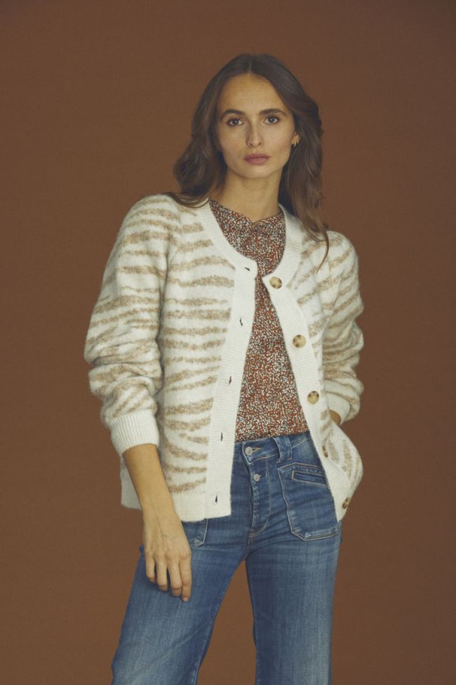 Cardigan Karel in braun