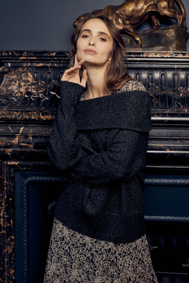 Pullover Kenai in schwarz