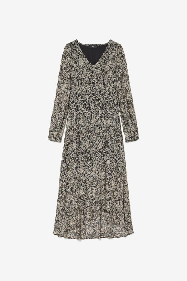 Langes kleid Kip in schwarz