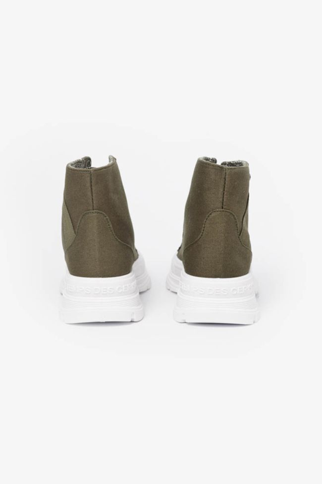 Hoher Sneaker Lina khaki