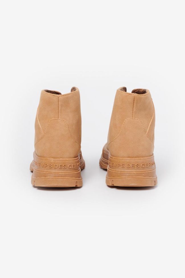 Hoher Sneaker Lina camel