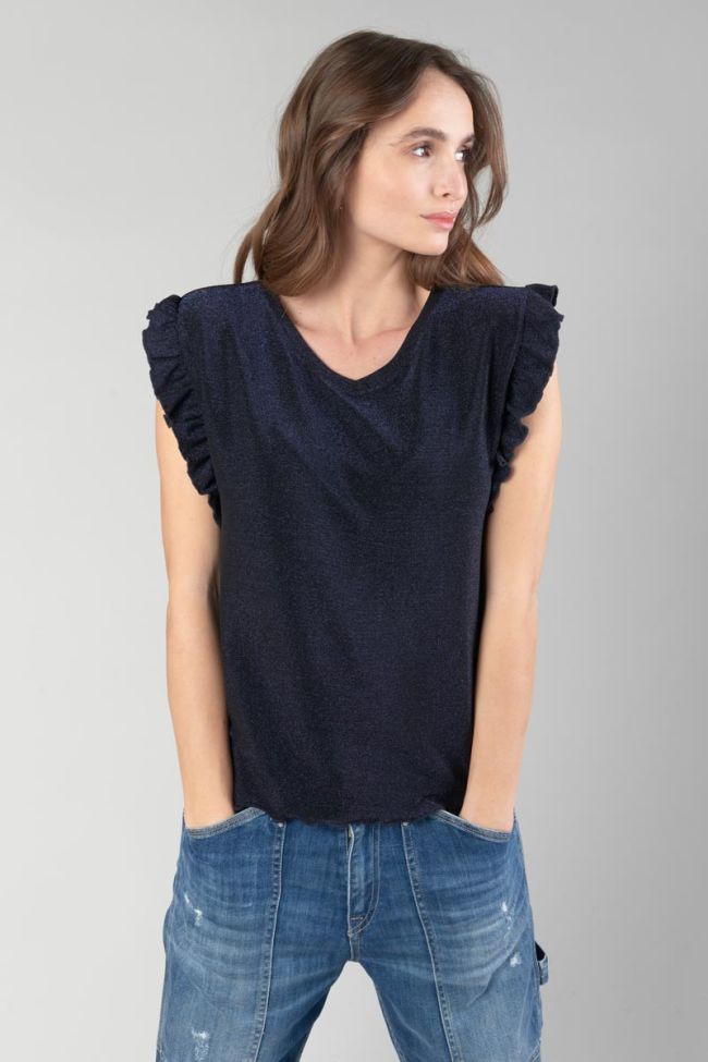 T-shirt Nea in blau