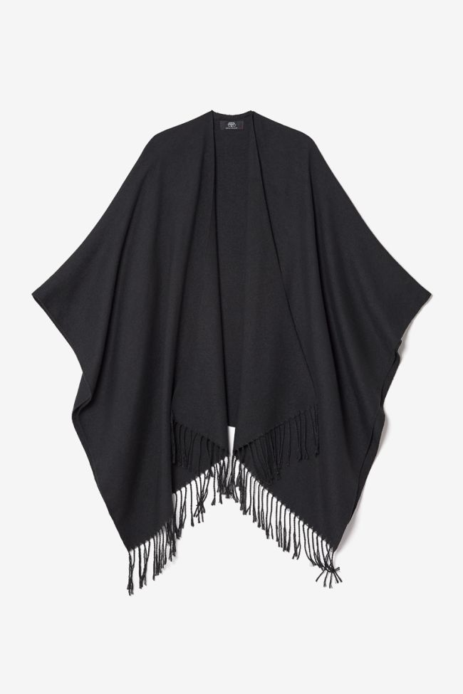 Poncho Pili in schwarz