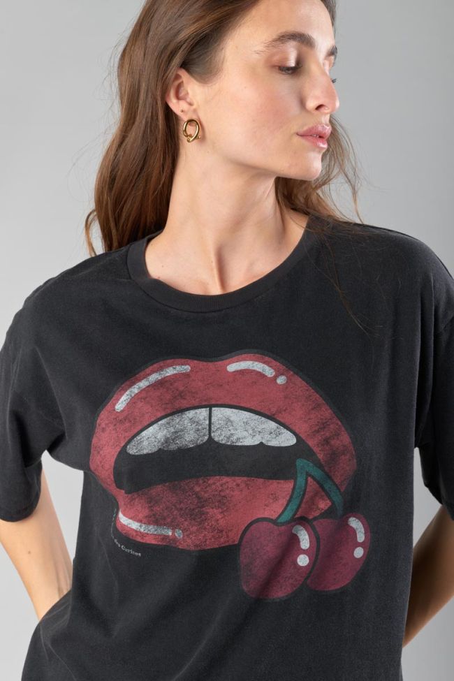 T-shirt Tamita in schwarz