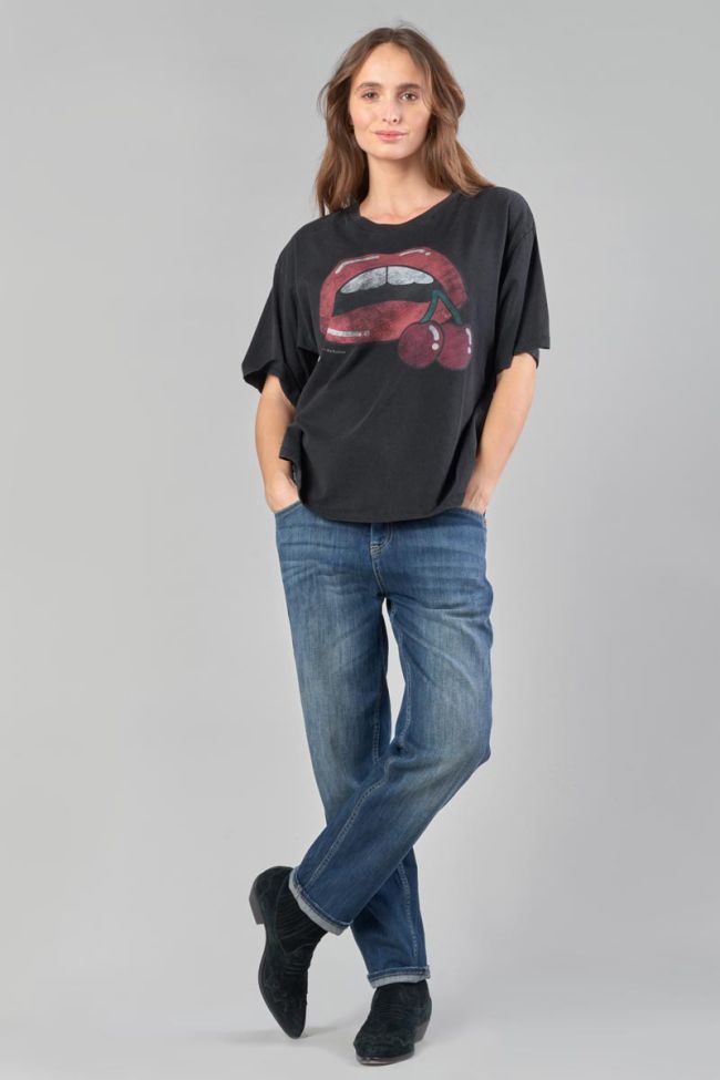 T-shirt Tamita in schwarz