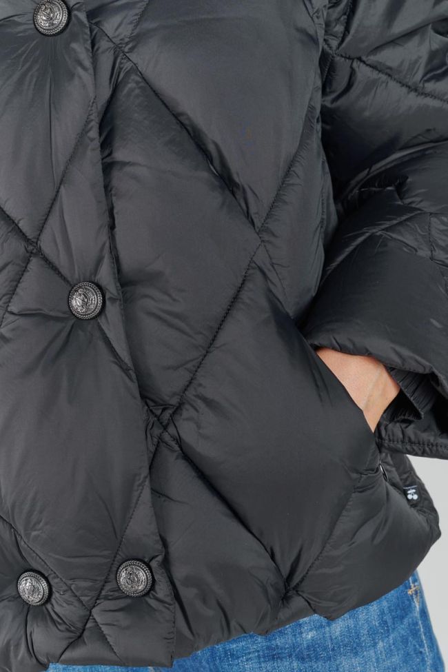 Daunenjacke Venla in schwarz