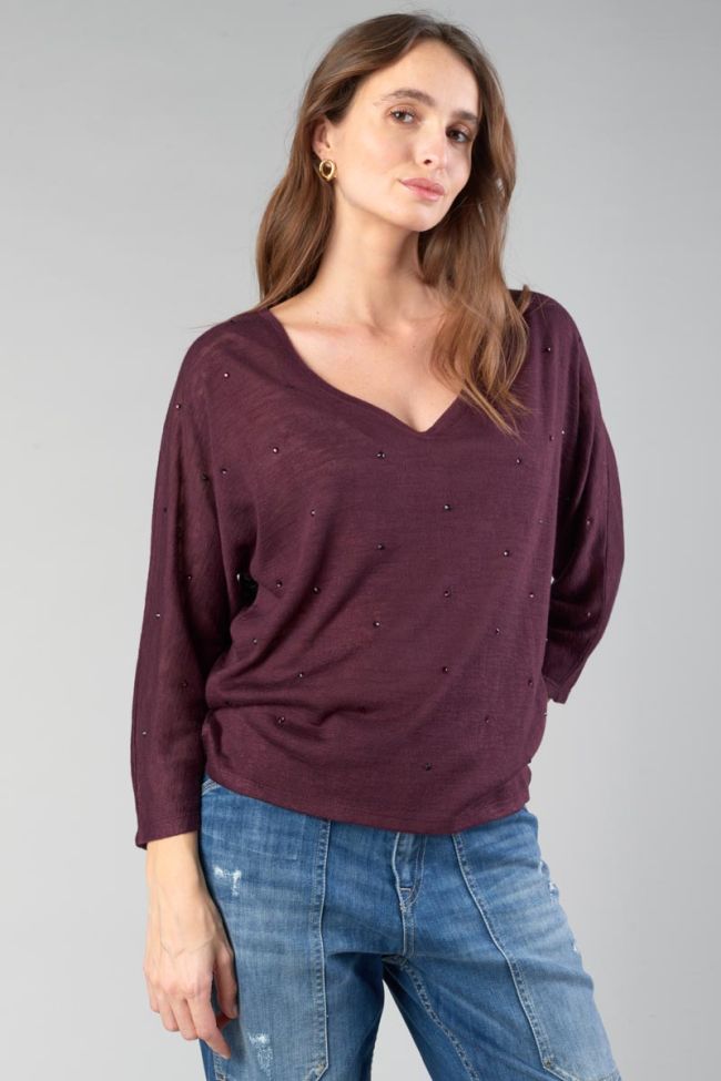 T-shirt Villou in rot