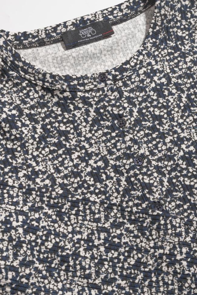 T-shirt Alvagi in blau