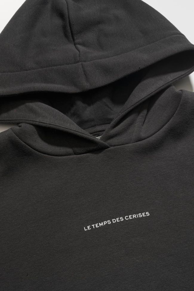 Sweatshirt Volvagi in schwarz