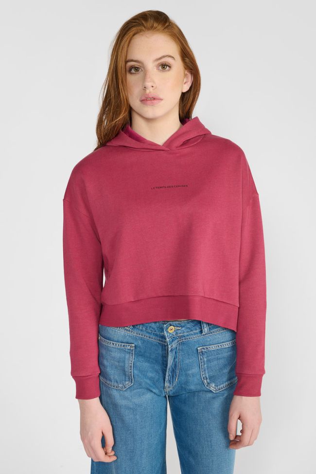 Sweatshirt Volvagi in rot
