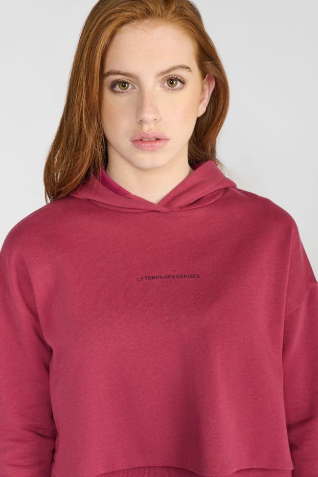 Sweatshirt Volvagi in rot