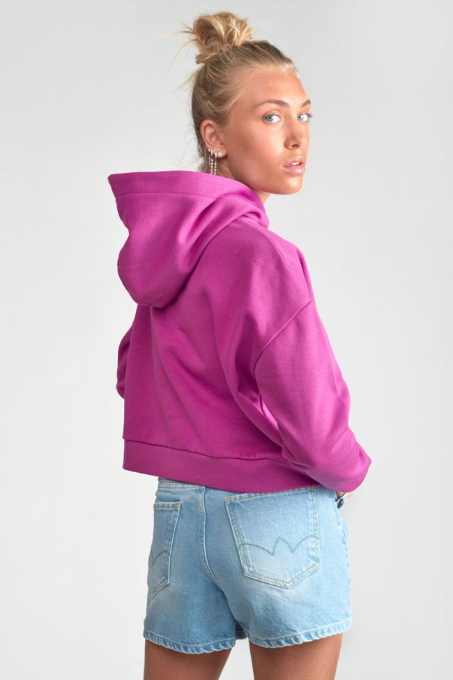 Sweatshirt Volvagi in violett