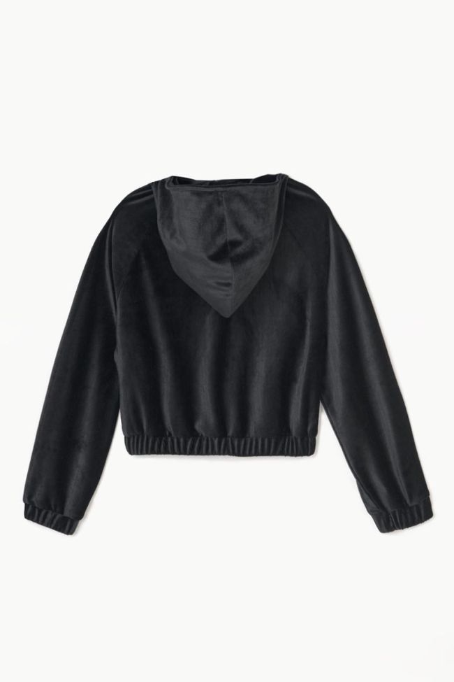 Kapuzen-sweatshirt Zildagi in schwarz
