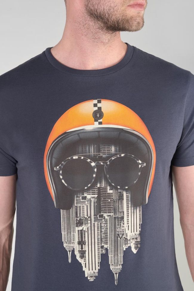 T-shirt Backi in blau