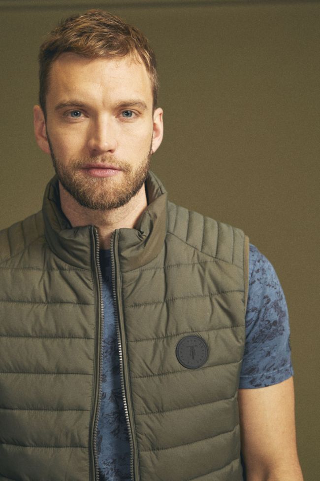   Ärmellose Daunenjacke Croz in grün