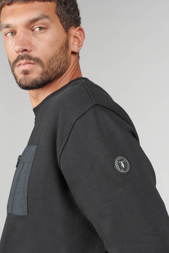 Sweatshirt Dast in schwarz