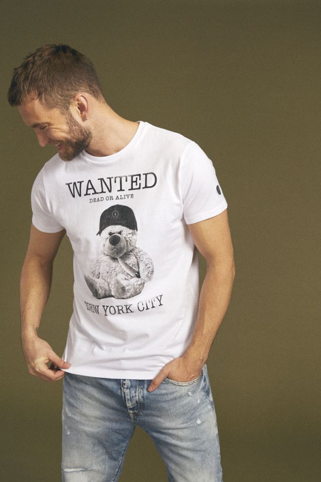 T-shirt Gaspa in weiß