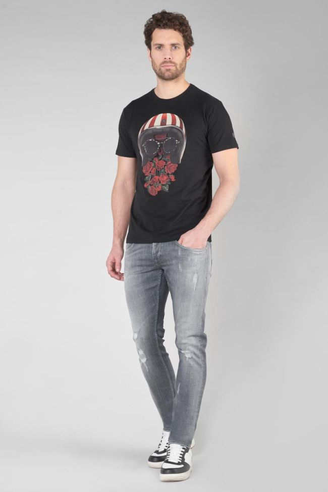 T-shirt Mura in schwarz