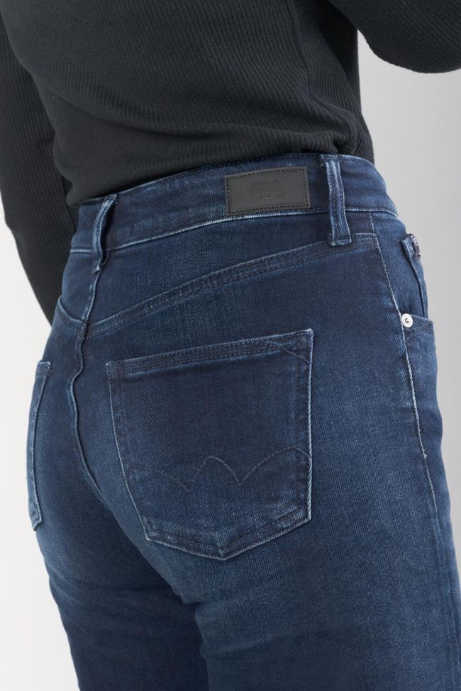 Jeans 400/17 mom Basic high waist 7/8 blau-schwarz Nr.2