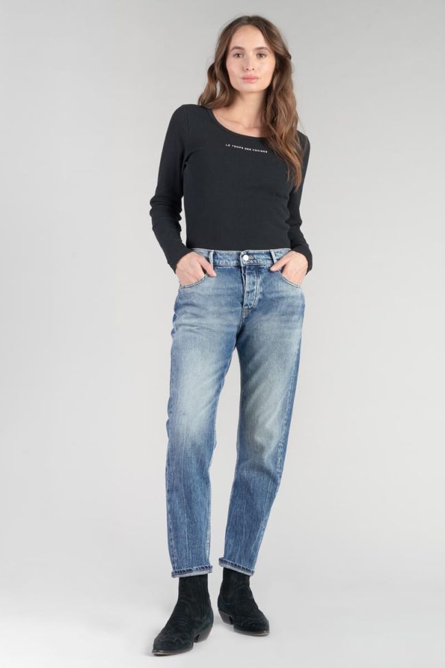 Jeans 400/20 mom Basic high waist 7/8 blau Nr.4