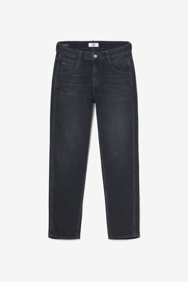 Jeans 400/60 girlfriend Basic high waist blau-schwarz Nr.1