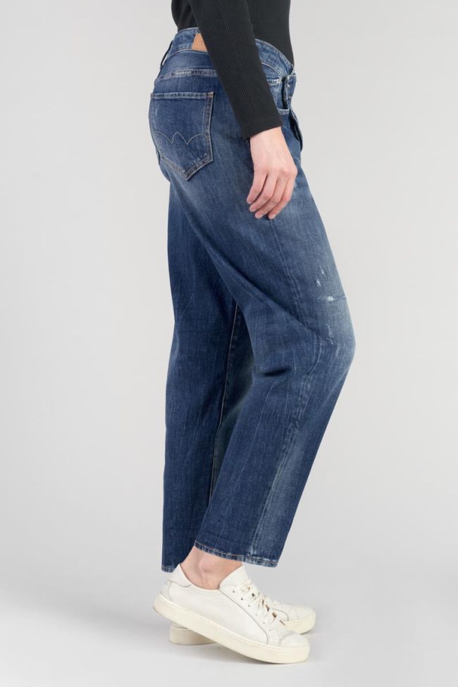 Jeans boyfit Cosy 7/8 destroy blau Nr.2