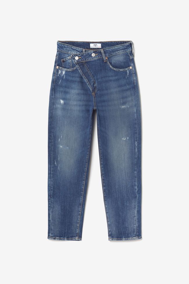 Jeans boyfit Cosy 7/8 destroy blau Nr.2