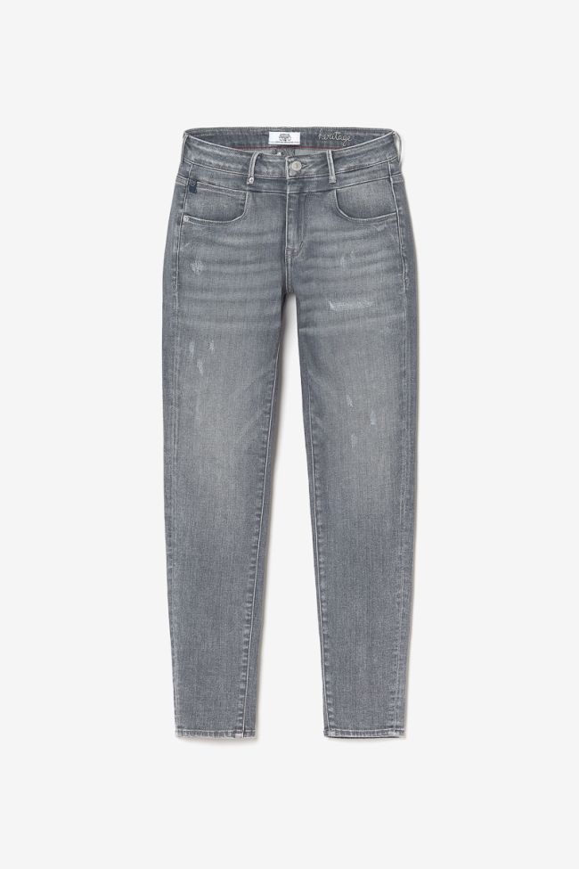 Jeans power skinny Eylau 7/8 destroy grau Nr.2