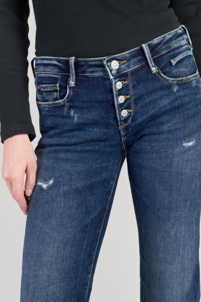 Jeans flare Foch destroy blau Nr.2