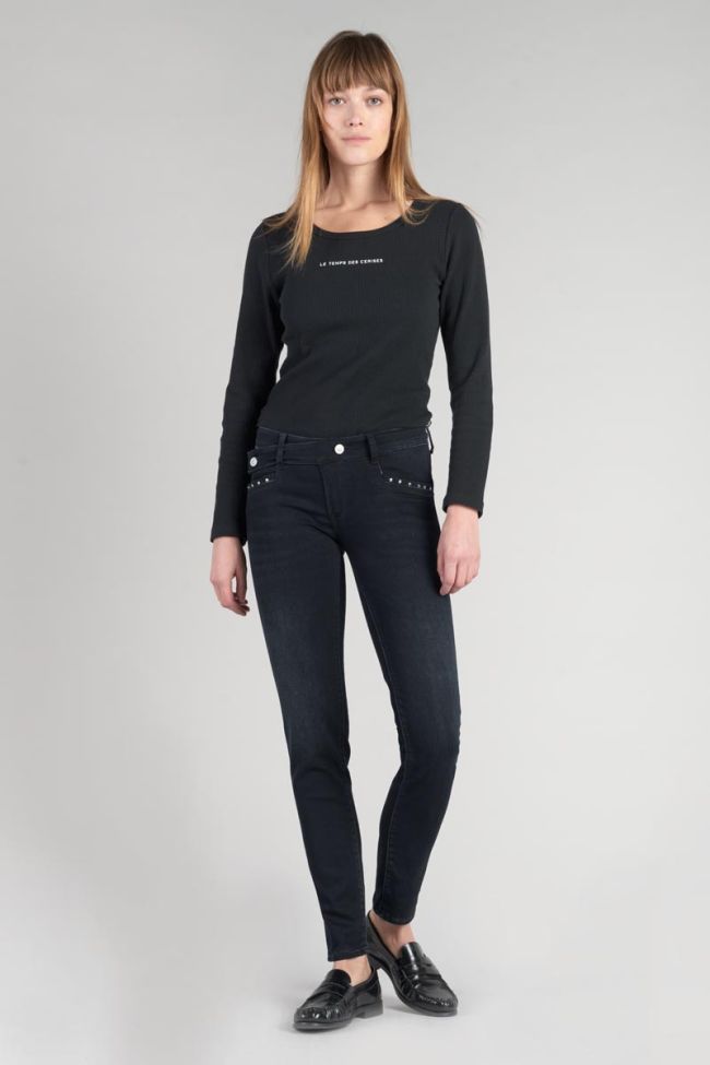 Jeans pulp slim Gance blau-schwarz Nr.4
