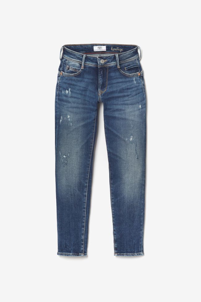 Jeans pulp slim Lilas 7/8 destroy blau Nr.2