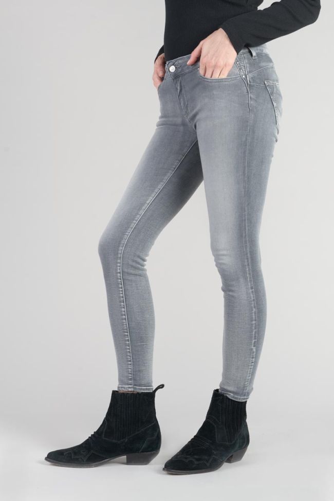 Jeans pulp slim Roche high waist 7/8 grau Nr.2