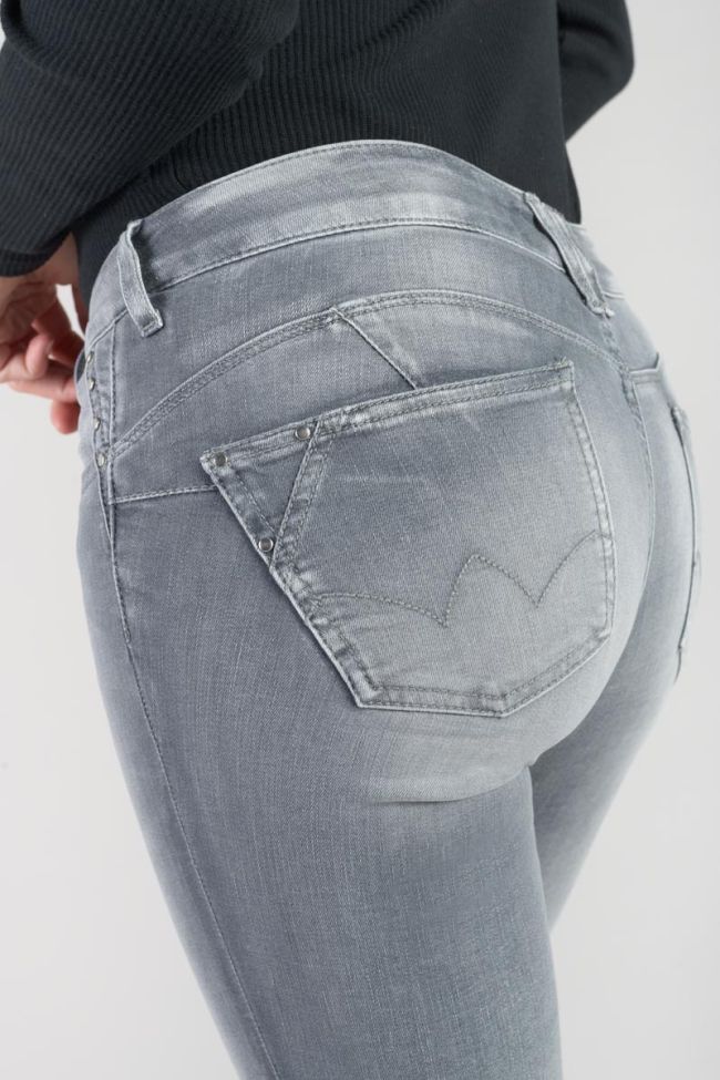 Jeans pulp slim Roche high waist 7/8 grau Nr.2