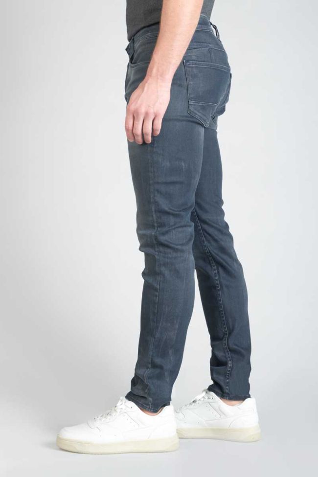 Jeans 700/11 slim Musset beschichtet blau-schwarz Nr.3