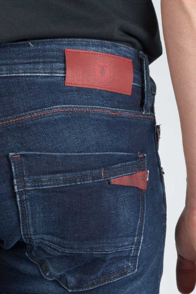 Jeans 700/11 slim Roll blau-schwarz Nr.2