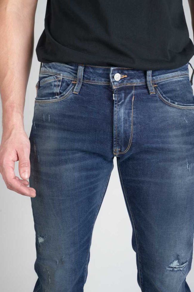 Jeans 700/17 relax Nevers destroy blau Nr.2