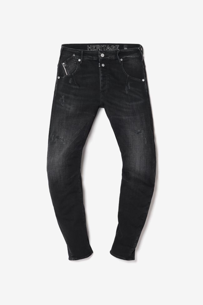 Jeans 900/03 tapered twisted Alost destroy schwarz Nr.1
