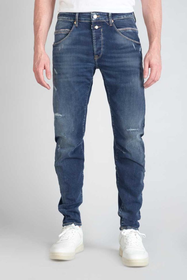 Jeans 900/03 tapered twisted Auteuil destroy blau Nr.3
