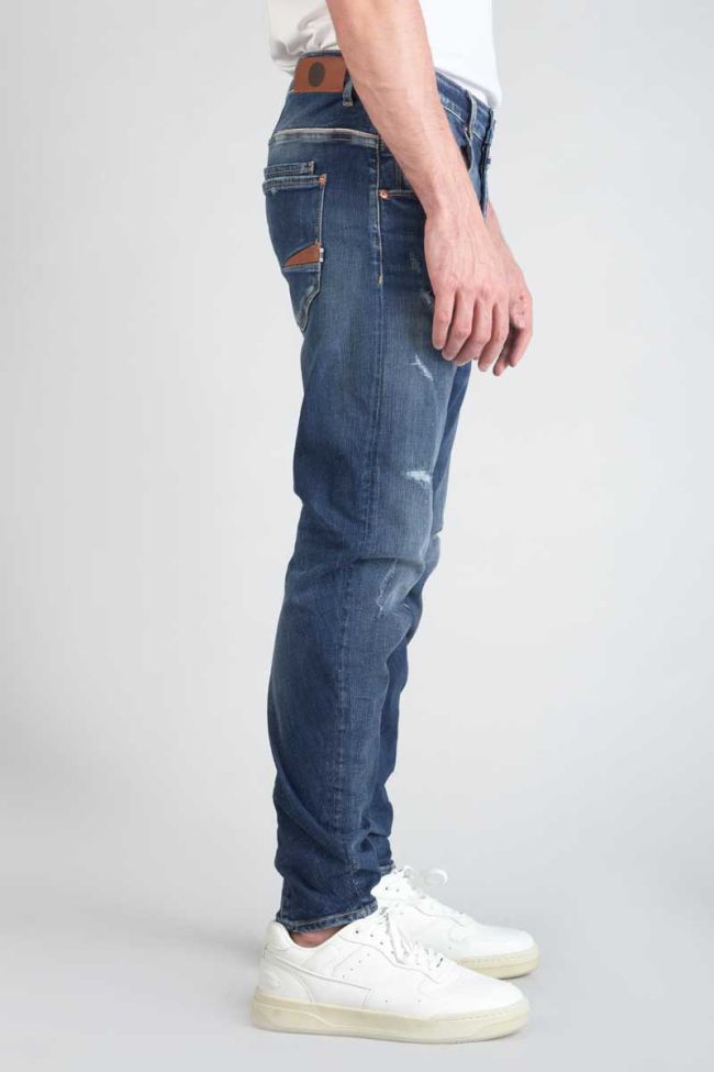 Jeans 900/03 tapered twisted Auteuil destroy blau Nr.3