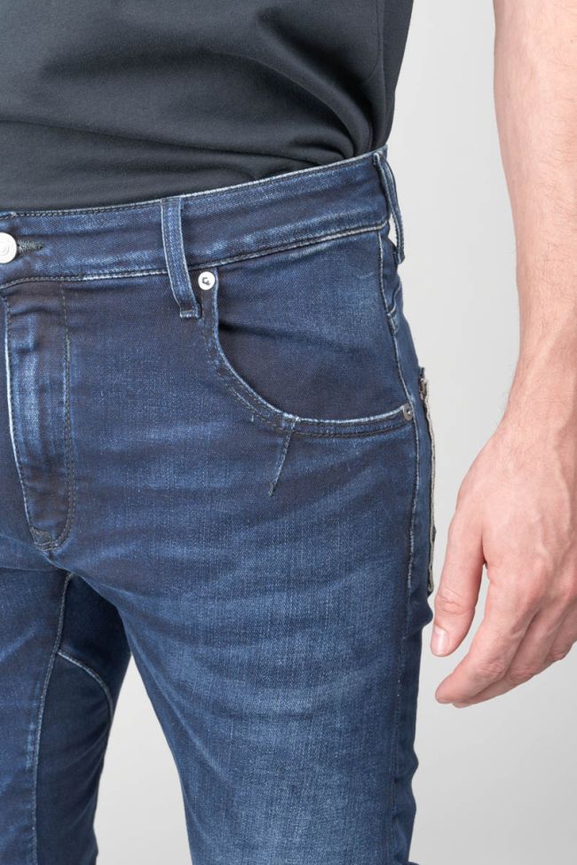 Jeans 900/03 jogg tapered twisted blau-schwarz Nr.1