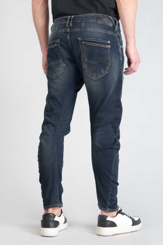 Jeans 900/03 tapered twisted Pasteur destroy blau-schwarz Nr.2
