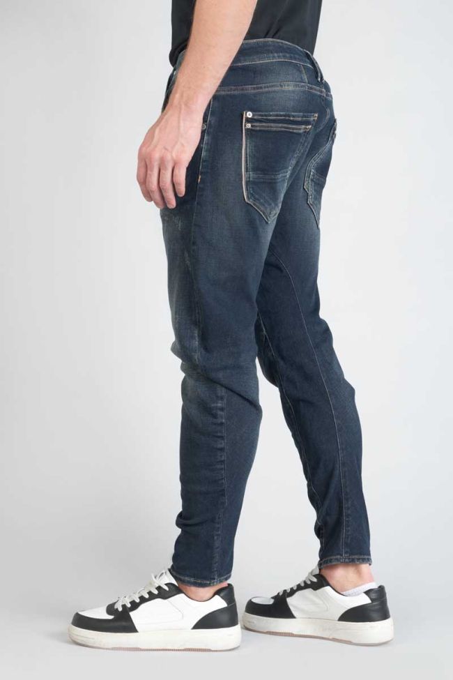 Jeans 900/03 tapered twisted Pasteur destroy blau-schwarz Nr.2