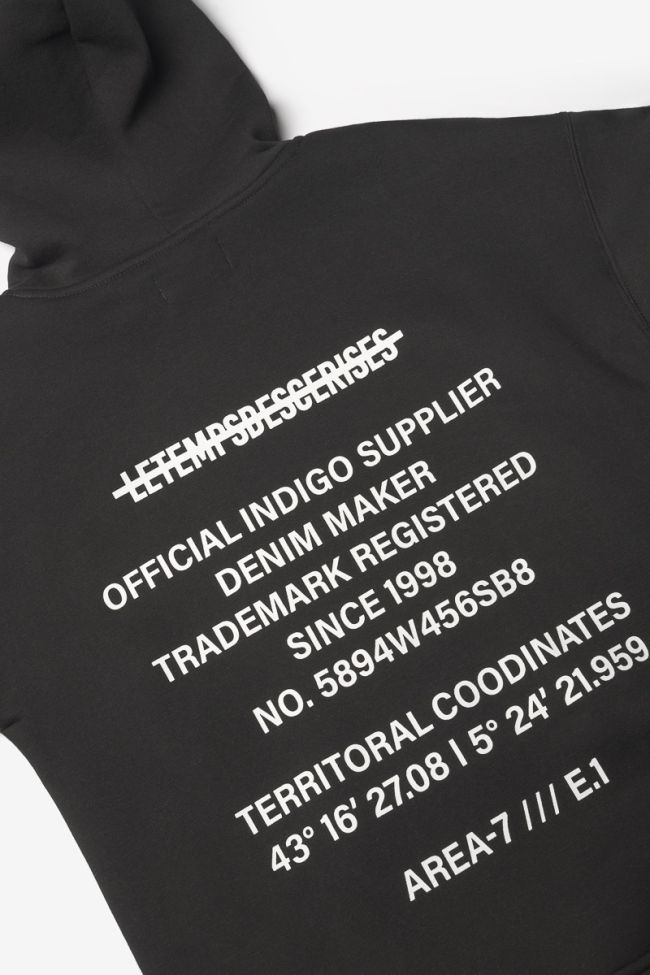 Kapuzen-sweatshirt Tanbo in schwarz