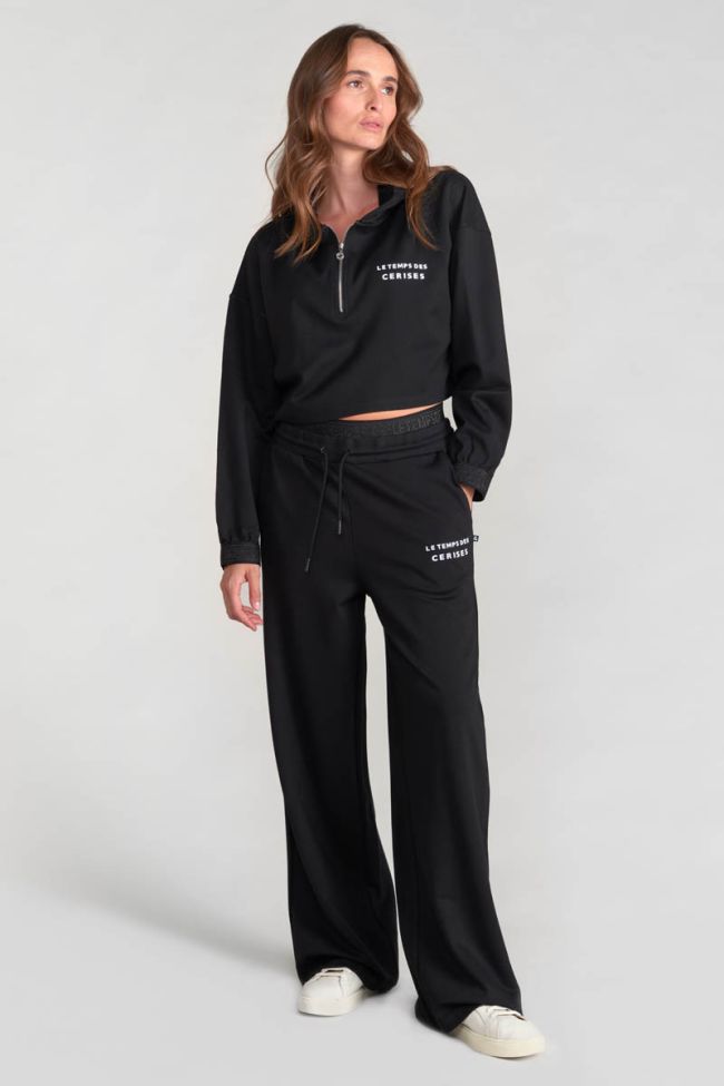 Kapuzen-sweatshirt Jemmagi in schwarz