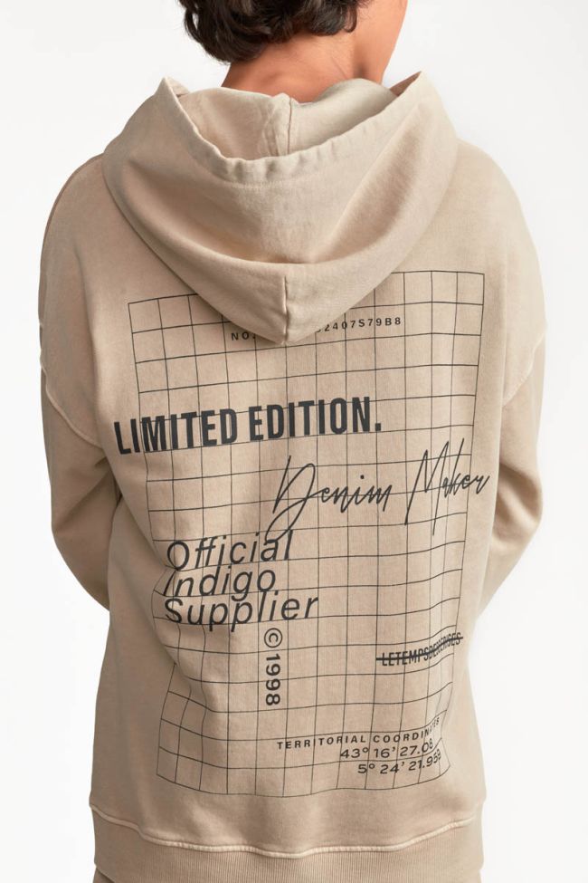 Kapuzen-sweatshirt Anibo in braun