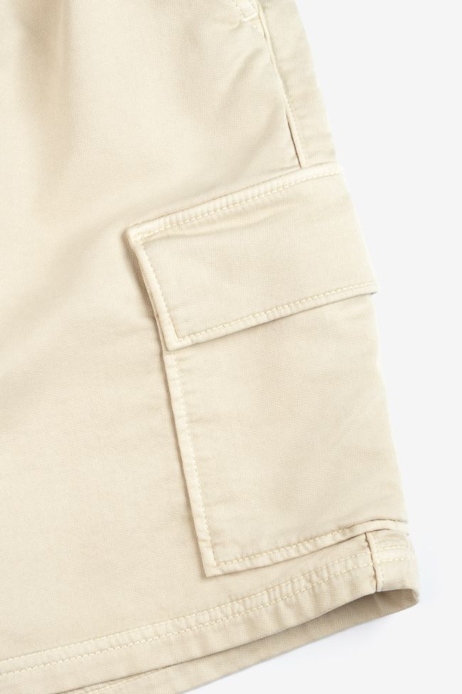 Bermuda-short Jogg in weiß