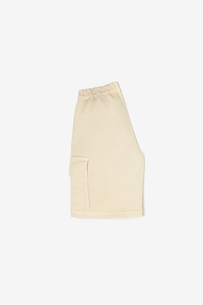 Bermuda-short Jogg in weiß