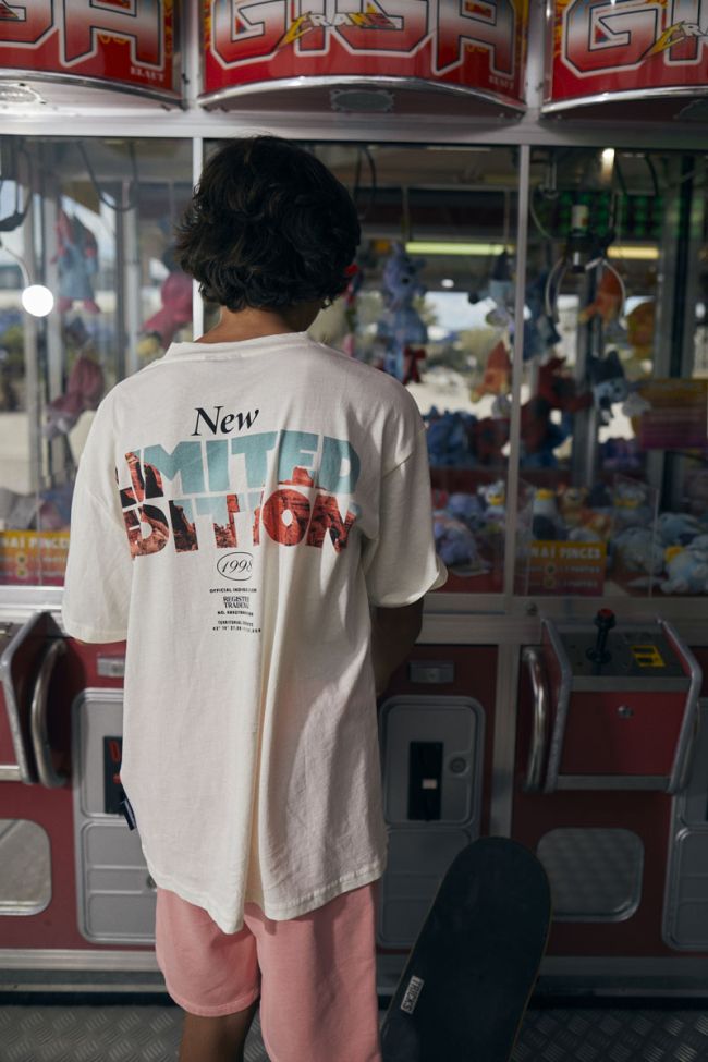 T-shirt Chasubo in weiß