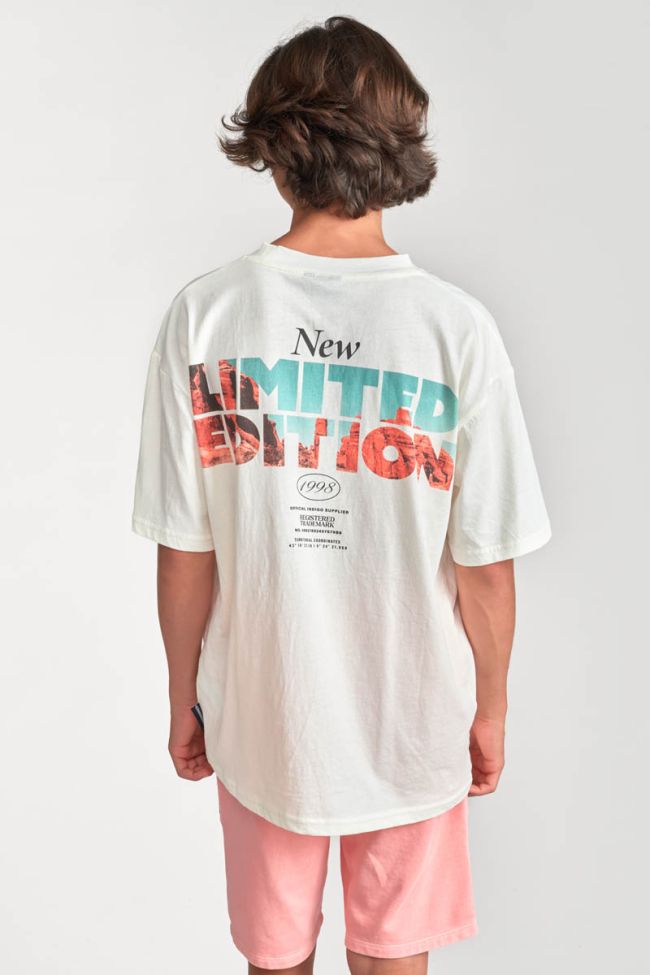 T-shirt Chasubo in weiß